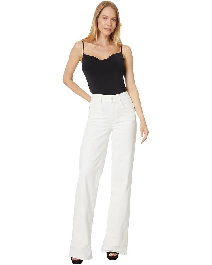 Paige Sasha 32" Wide Cuff in Tonal ECRU | Jeans 4 Paige Sasha 32" Wide Cuff in Tonal ECRU | Jeans - Image 4