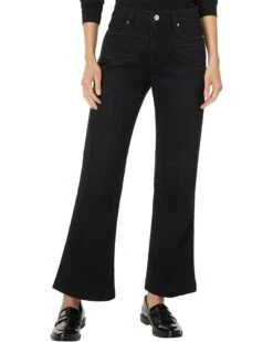 Paige Leenah Ankle in Midnight Raven | Jeans