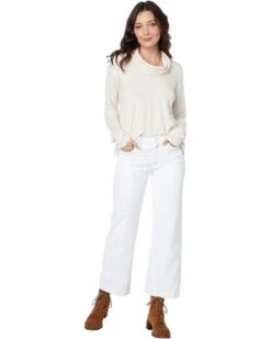 Paige Leenah Ankle Exposed Button Fly in Crisp White | Jeans -Every Day Wear Shop 611e HJPTL. AC SR736920