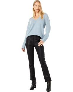 Paige Cindy in Black Fog Luxe Coating | Jeans -Every Day Wear Shop 615DZcFAQAL. AC SR736920