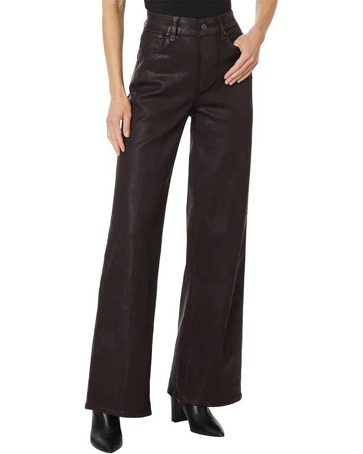 Paige Sasha 32" in Chicory Coffee Luxe Coating | Jeans 1 Paige Sasha 32" in Chicory Coffee Luxe Coating | Jeans