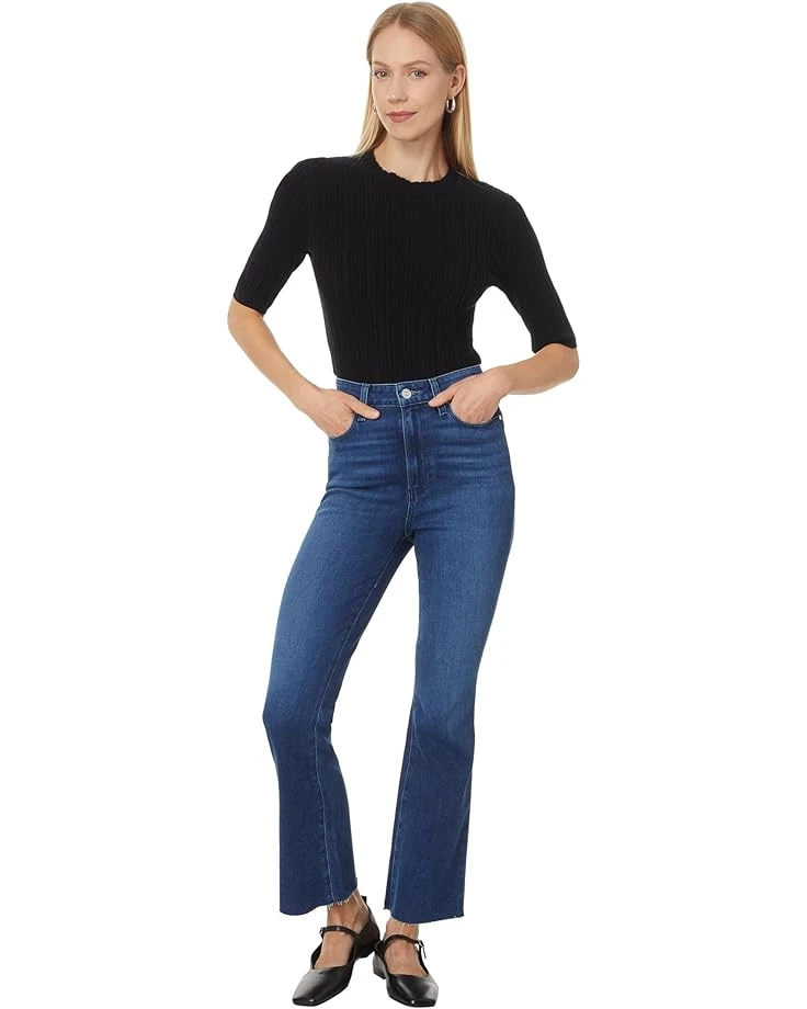 Paige Claudine Raw Hem in Sail Away | Jeans 4 Paige Claudine Raw Hem in Sail Away | Jeans - Image 4