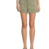 Paige Olivia Cargo Shorts in Vintage Sweet Succulent
