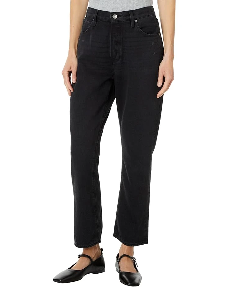 Paige Billy Crop Covered Button Fly in Dark Dawn Distressed | Jeans 1 Paige Billy Crop Covered Button Fly in Dark Dawn Distressed | Jeans