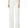 Paige Sasha 32" Wide Cuff in Tonal ECRU | Jeans
