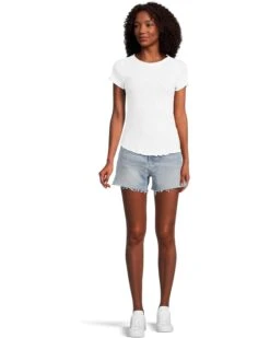 Paige Dani Shorts Raw Hem in Superpower -Every Day Wear Shop 61NBjqTzWkL. AC SR736920