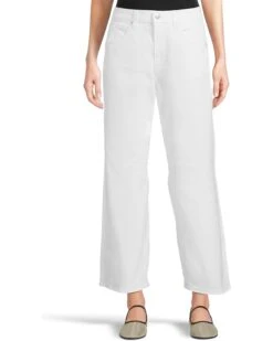 Paige Cameron Ankle in Crisp White | Jeans