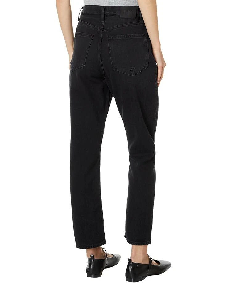 Paige Billy Crop Covered Button Fly in Dark Dawn Distressed | Jeans 2 Paige Billy Crop Covered Button Fly in Dark Dawn Distressed | Jeans - Image 2