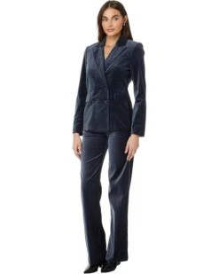 Paige Sasha with Trouser Pockets in Calico Blue | Jeans -Every Day Wear Shop 61YCB2HTZVL. AC SR736920