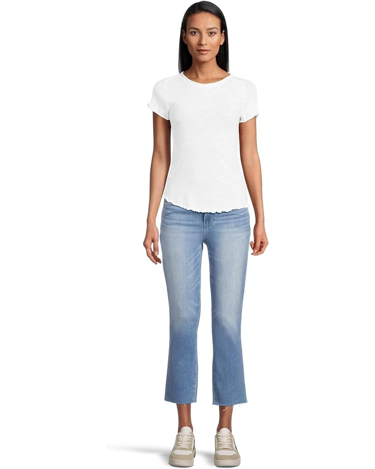Paige Cindy Crop Seamed Belt Loops Raw Hem in Mesmerize | Jeans 5 Paige Cindy Crop Seamed Belt Loops Raw Hem in Mesmerize | Jeans - Image 5