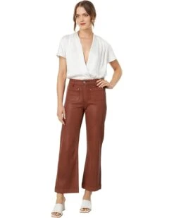 Paige Leenah Ankle Patch Pockets in Clay Sunset Luxe Coating | Jeans -Every Day Wear Shop 61ekpG1TRVL. AC SR736920