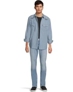 Paige Federal Transcend Vintage Slim Straight Fit Jeans in Emberton -Every Day Wear Shop 61ktCBC1blL. AC SR736920