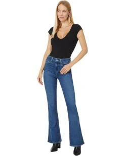 Paige High Rise Laurel Canyon 32" in A Capella | Jeans -Every Day Wear Shop 61l ZdJfnBL. AC SR736920