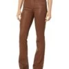 Paige Hourglass in Cognac Luxe Coating | Jeans