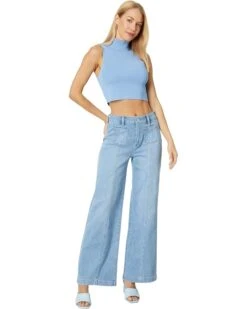 Paige Brooklyn 31" Patch Pockets Front in Folk Distressed | Jeans -Every Day Wear Shop 7180YaUPQZL. AC SR736920