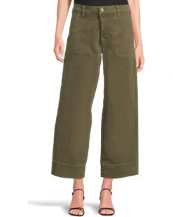 Paige Cameron Ankle With Utility Pockets in Vintage Meadow Spring | Jeans