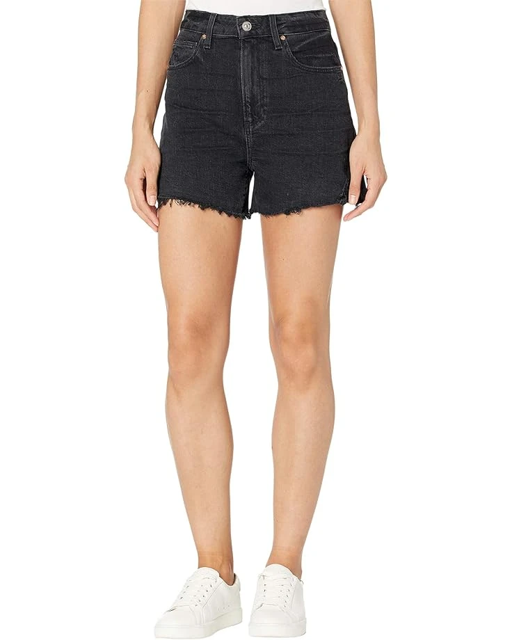 Paige Dani Shorts in Dark Raven Destructed 1 Paige Dani Shorts in Dark Raven Destructed