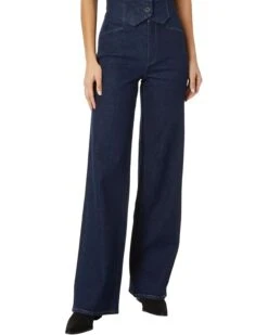 Paige Sasha Trouser Pockets Back Notch | Jeans