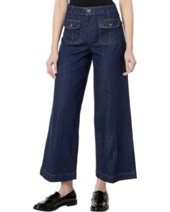 Paige Harper Ankle Patch Pockets | Jeans