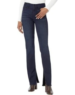 Paige Constance Skinny w/ 3/8" Seamed Belt Loops + Jolene Pockets in Soul | Jeans