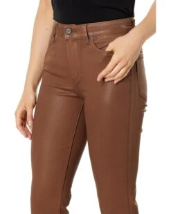 Paige Hourglass in Cognac Luxe Coating | Jeans -Every Day Wear Shop 71xr8s4bRkL. AC SR736920