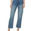 Paige Billy Crop Covered Button Fly in The Roxy | Jeans