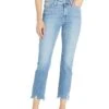 Paige Cindy in Mel w/ Destroyed Hem | Jeans