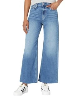 Paige Anessa Raw Hem in Rock Show Distressed | Jeans