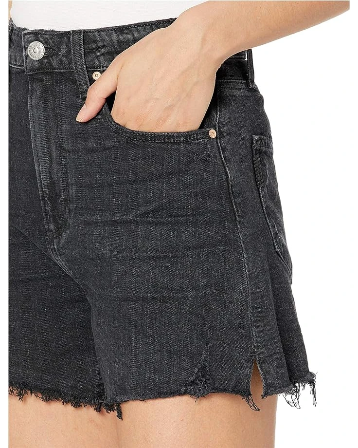 Paige Dani Shorts in Dark Raven Destructed 3 Paige Dani Shorts in Dark Raven Destructed - Image 3