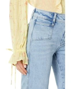 Paige Leenah 32" w/ Angled Patch Pockets + Blind Stitch Hem in Alivia | Jeans -Every Day Wear Shop 915rx sEgQL. AC SR736920