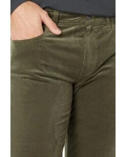 Paige Federal Slim Straight Fit Stretch Forest Shadow Corduroy | Pants -Every Day Wear Shop 91K84QK5UL. AC SR736920