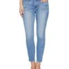 Paige Hoxton Crop in Atterbury/Torn Hem | Jeans