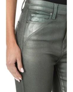 Paige Claudine w/ Extended Coin Pocket & Back Darts in Mystical Green Luxe Coating | Jeans -Every Day Wear Shop 91abdMW2SVL. AC SR736920