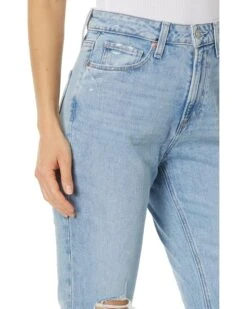 Paige High-Rise Brigitte Raw Hem Cuf in Cori Destructed | Jeans -Every Day Wear Shop 91nmbdmjG7L. AC SR736920